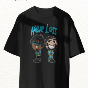 Her Lose Graphic Printed T-shirt
