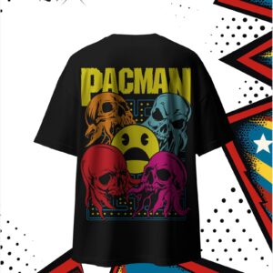 Pacman back print t-shirt