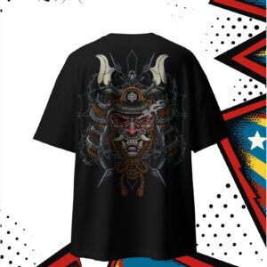Samurai back print