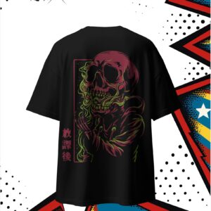Skull back print